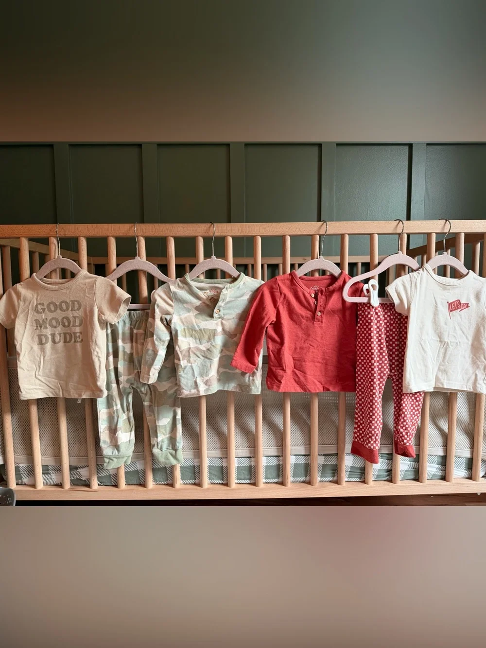 Cat & Jack Baby Boy 6-9 month Matching Sets Tops and Pants